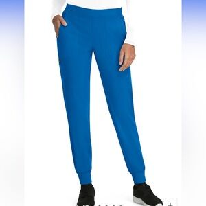 Planet Koi Cherish Jogger Petite Scrub Pant XXS Royal Blue